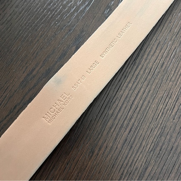 Michael Kors Black Logo Belt - Picture 8 of 9